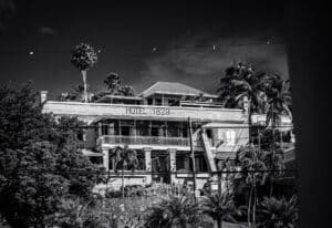 photo of Hotel 1829 taken from Charlotte Amalie Post Office